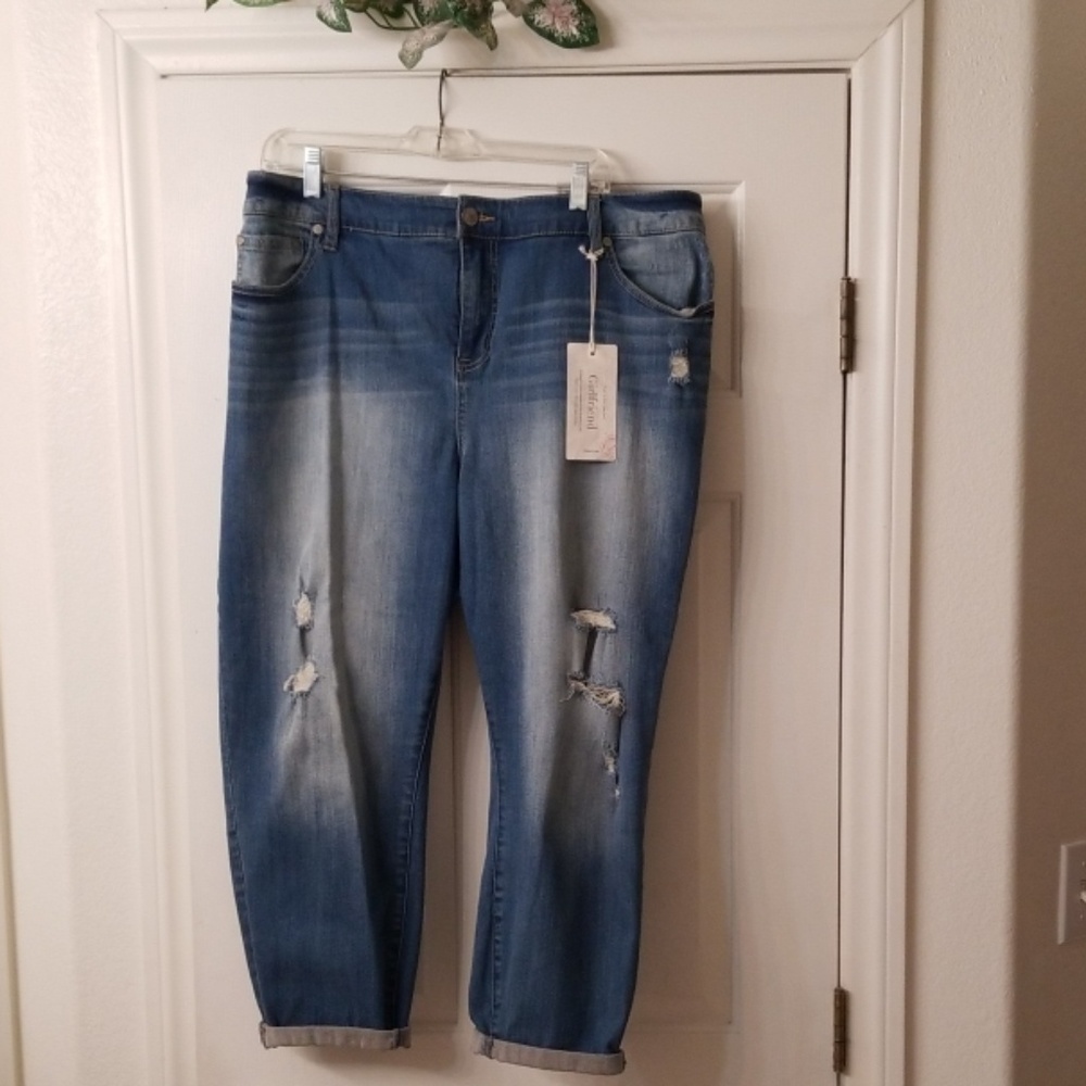 Torrid Girlfriend Jeans NWT